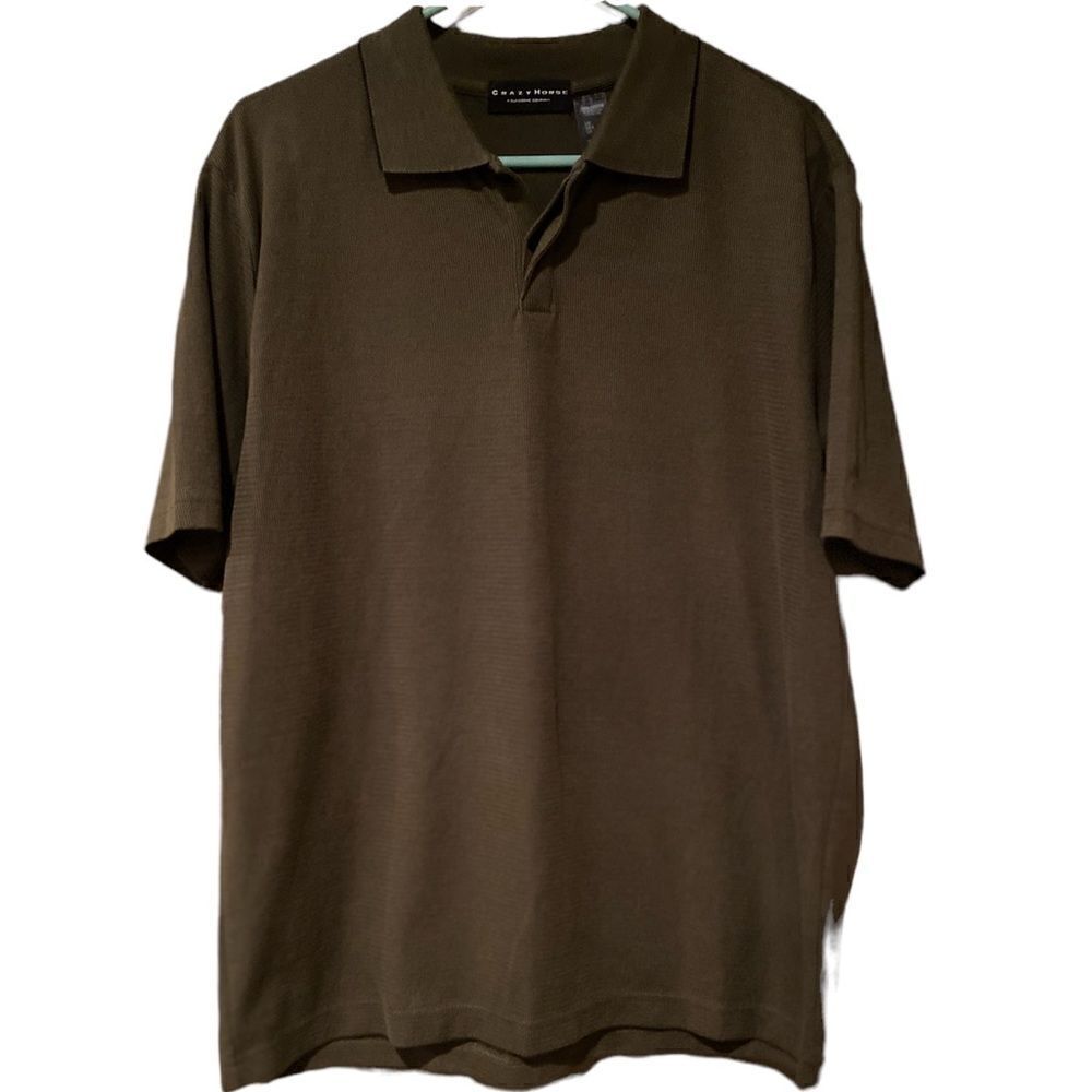 Crazy Horse Olive Green Polo
